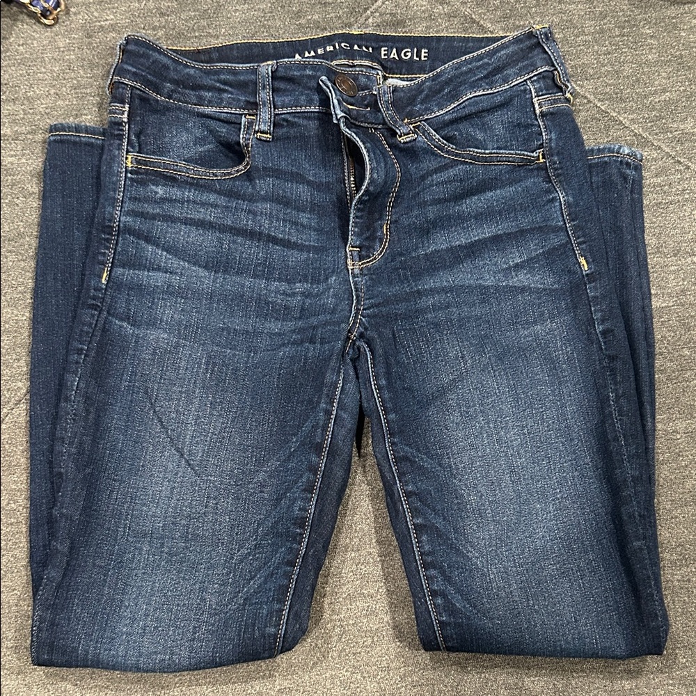 American Eagle Outfitters Women's Indigo Stretch Jegging